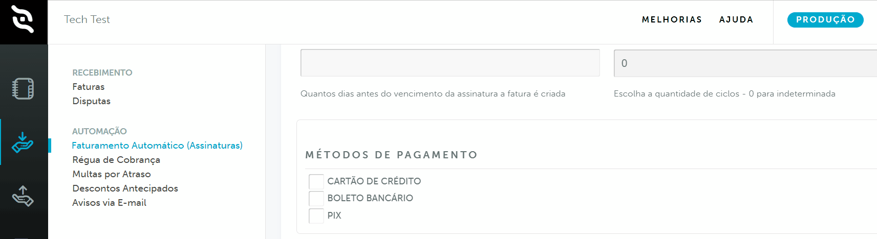 pix na recorrência iugu