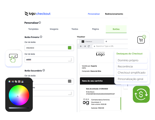 É a forma mais prática de unir a potência da nossa tecnologia à identidade visual do seu negócio.